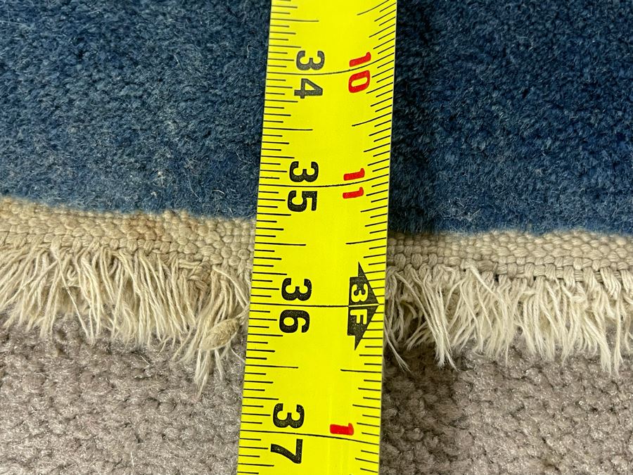 Vintage Chinese Wool Area Rug 24 X 36 [Photo 12]