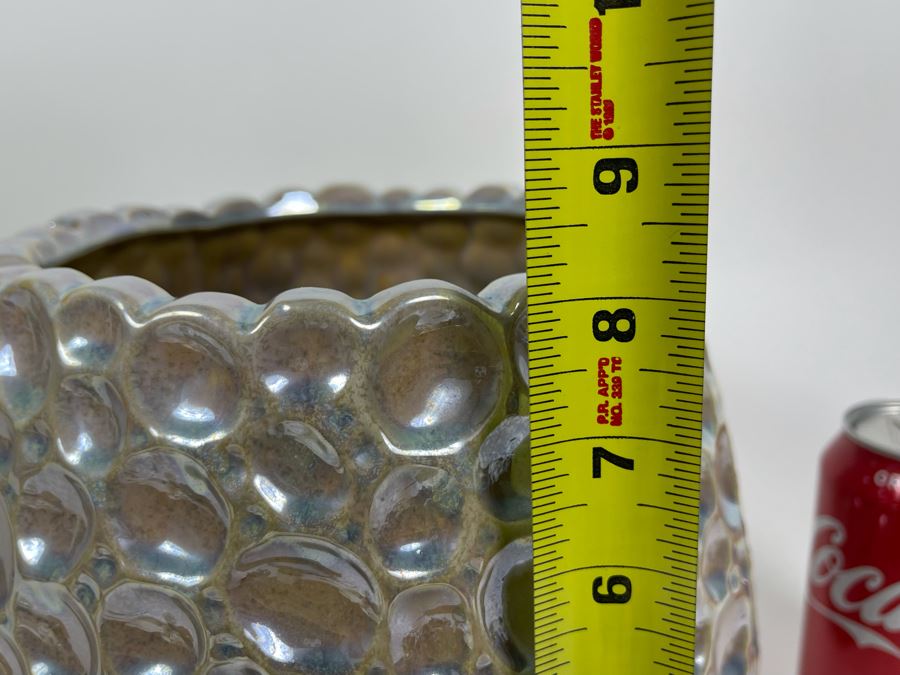 Modern Silver Ceramic Vase 8H Retails $59 [Photo 6]