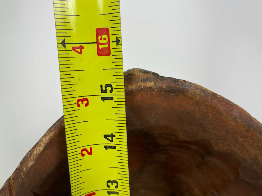 Old Handmade Carved Wood African Mask 9.5W X 15.5H [Photo 8]