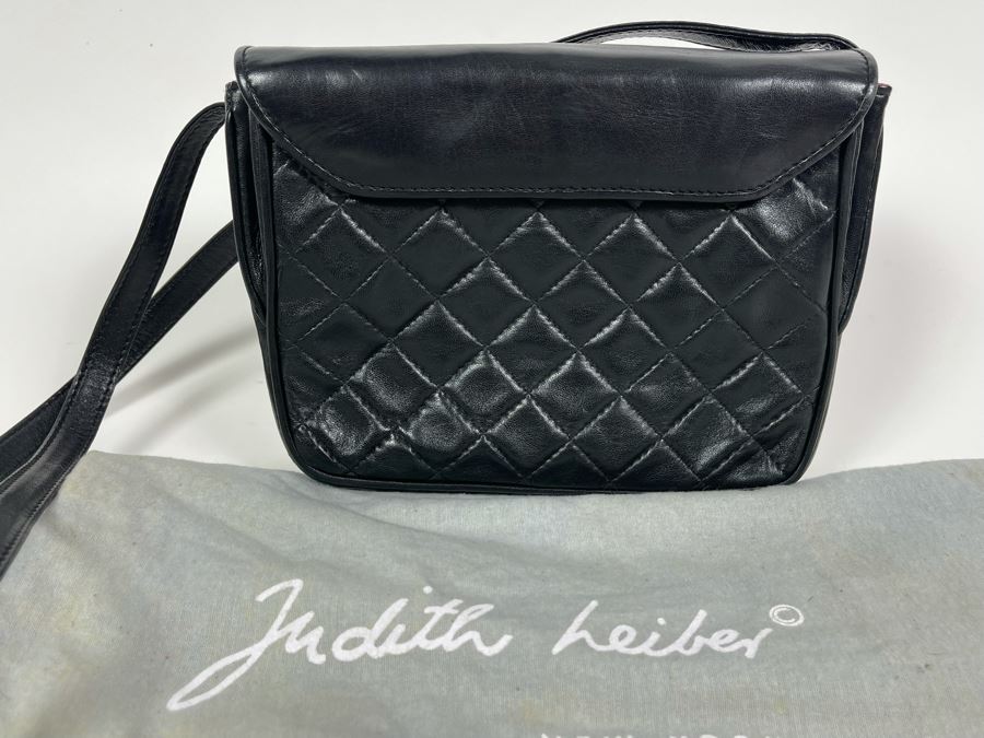 Judith Leiber Leather Handbag With Dust Cover [Photo 4]