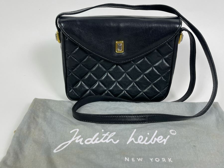 Judith Leiber Leather Handbag With Dust Cover [Photo 2]