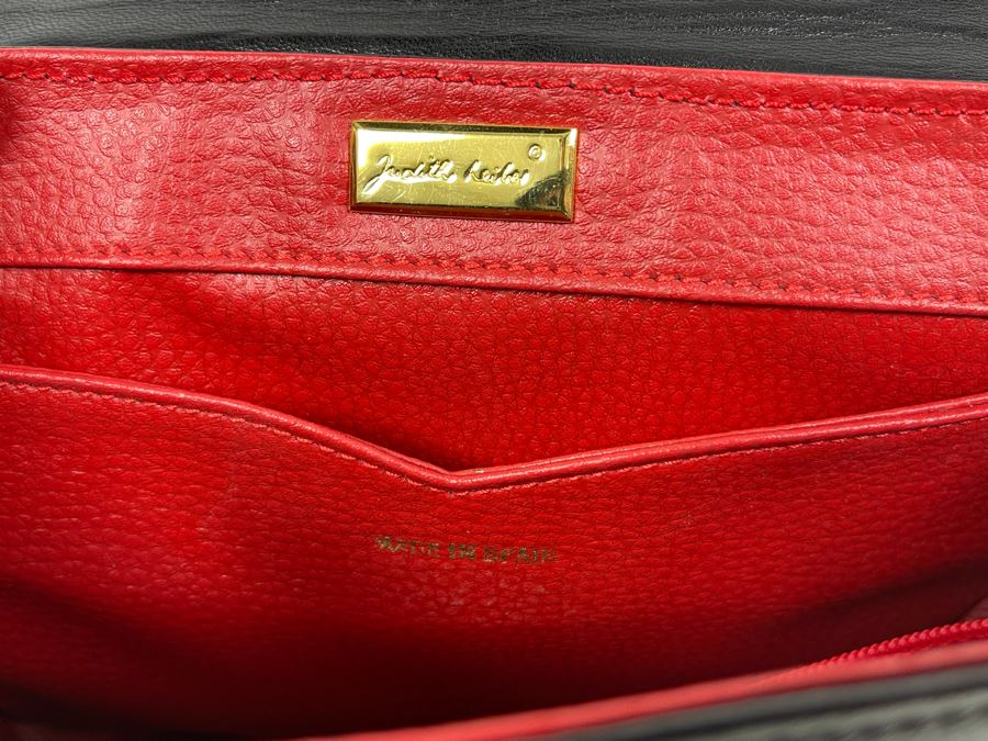 Judith Leiber Leather Handbag With Dust Cover [Photo 6]