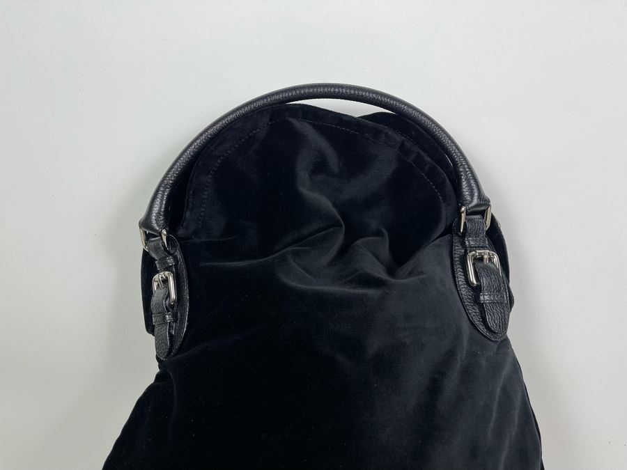 Black Max Mara Tote Handbag With Dust Cover [Photo 4]