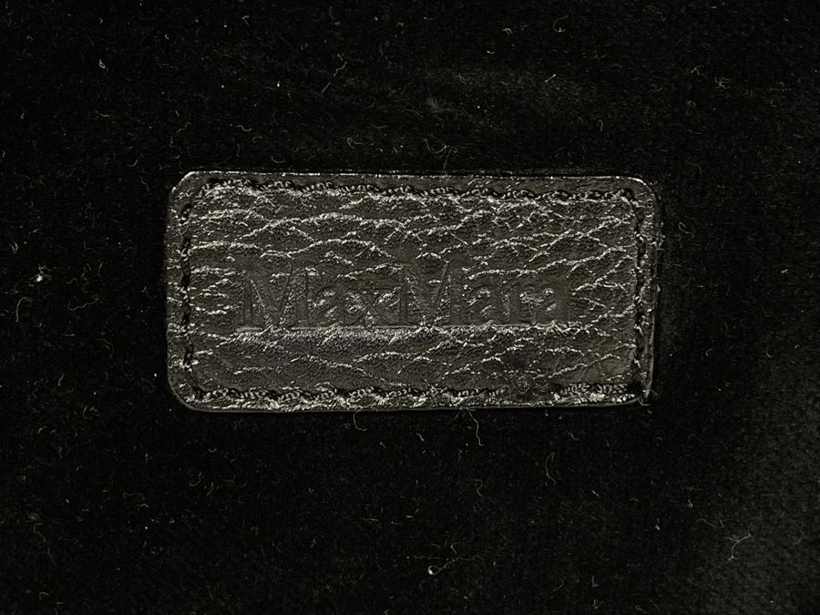 Black Max Mara Tote Handbag With Dust Cover [Photo 3]