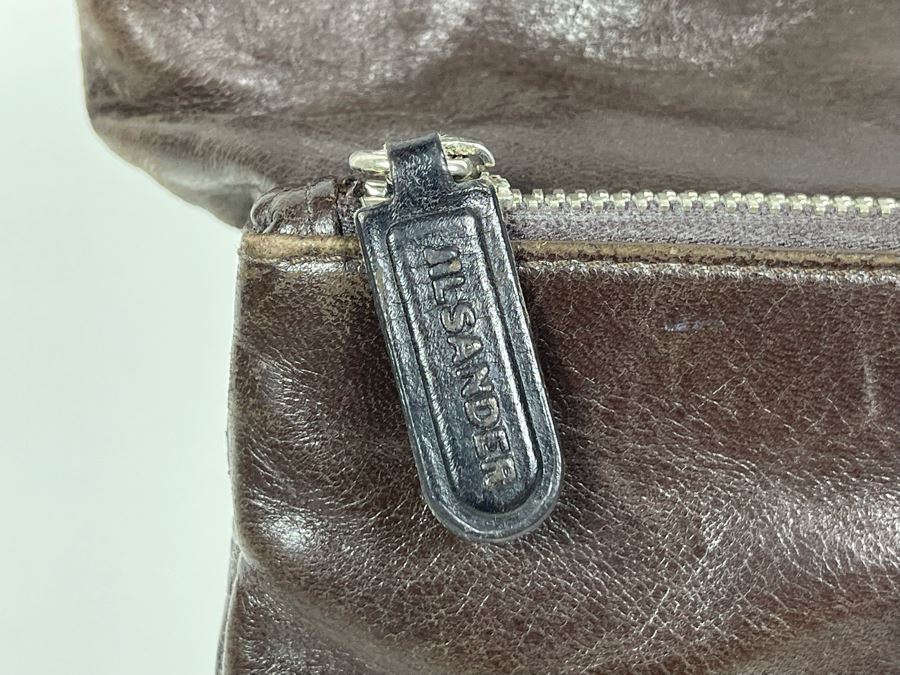 Jil Sander Leather Handbag 11 X 10 [Photo 5]