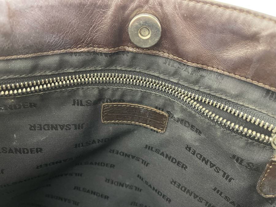 Jil Sander Leather Handbag 11 X 10 [Photo 8]