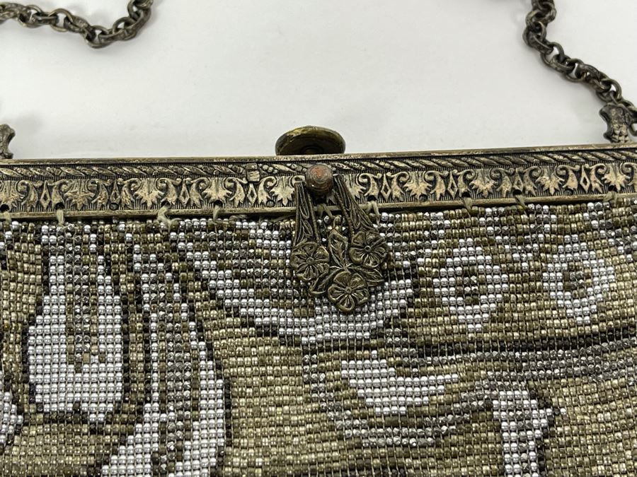 Vintage Wire Mesh Purse (Left) And Vintage Beaded Purse (Right) [Photo 11]