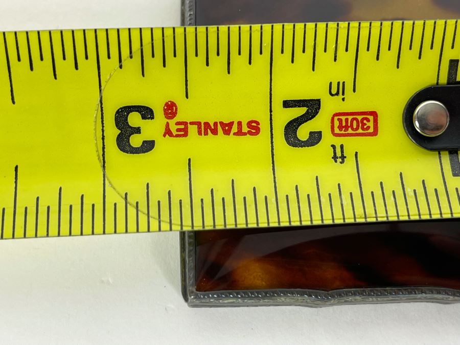 Fine Antique Sterling Silver Ladies Compact 2.5 X 2.5 [Photo 13]