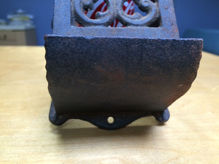 Vintage Cast Iron Match Box Holder [Photo 2]