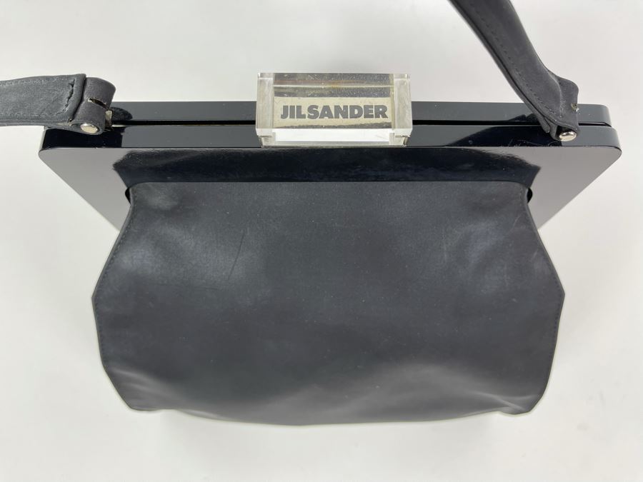 Jil Sander Italian Handbag 10W X 11H [Photo 4]