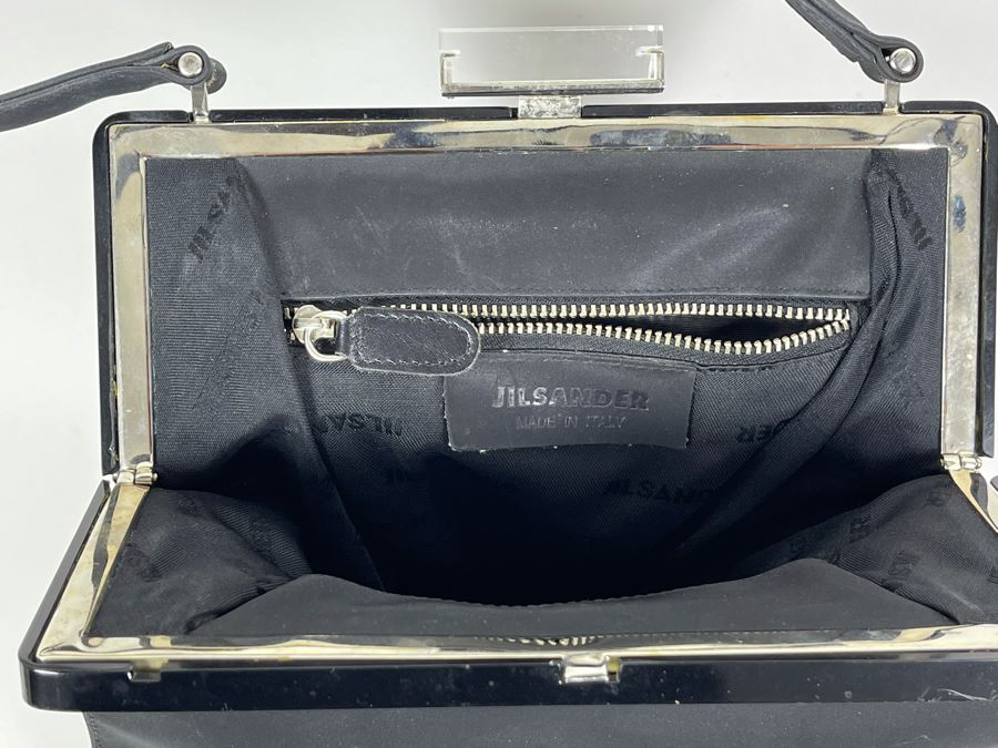 Jil Sander Italian Handbag 10W X 11H [Photo 8]