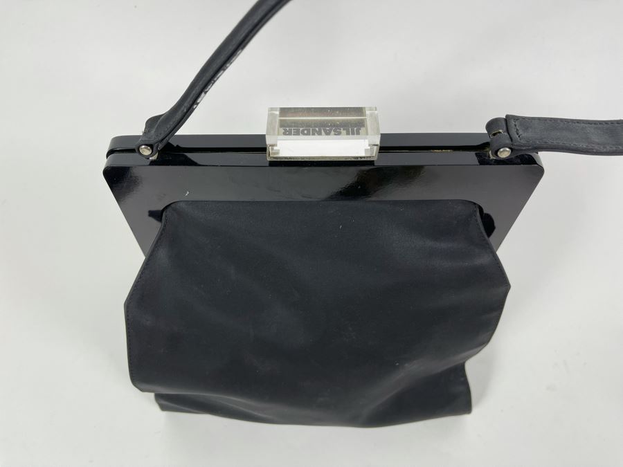 Jil Sander Italian Handbag 10W X 11H [Photo 6]