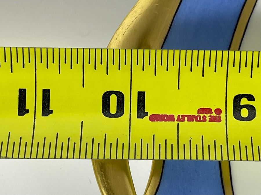 Vintage Hand Painted Paul Muller Selb Bavaria Handled Porcelain Plate Signed Helen E. Dater 1926 10.5R [Photo 7]