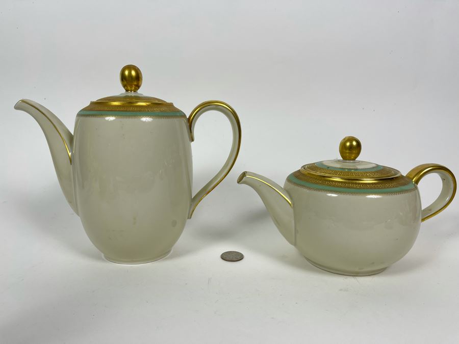 Coffee Pot And Teapot Hutschenreuther Selb LHS Bavaria Germany [Photo 1]