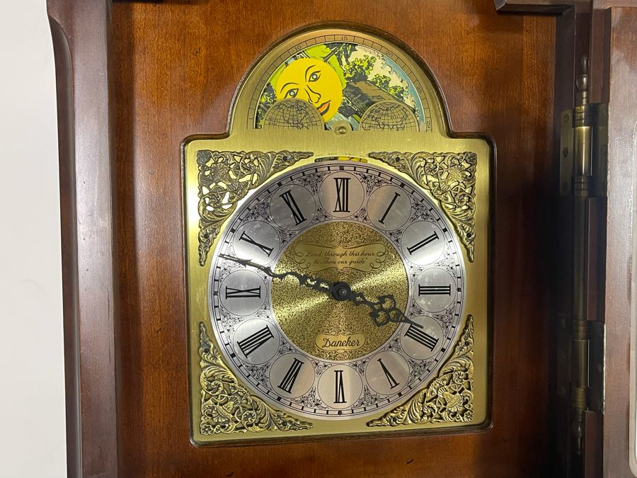Grandfather Clock By Daneker 'The Diplomat' Model Fallston, Maryland 19W X 10D X 76.5H [Photo 8]