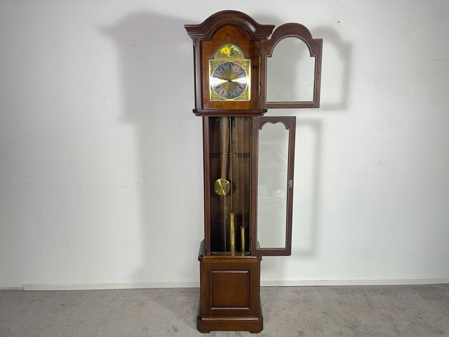 Grandfather Clock By Daneker 'The Diplomat' Model Fallston, Maryland 19W X 10D X 76.5H [Photo 6]