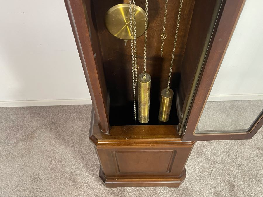 Grandfather Clock By Daneker 'The Diplomat' Model Fallston, Maryland 19W X 10D X 76.5H [Photo 13]