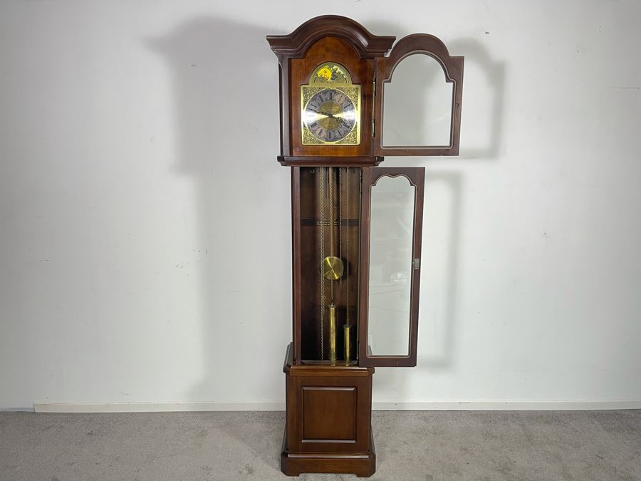Grandfather Clock By Daneker 'The Diplomat' Model Fallston, Maryland 19W X 10D X 76.5H [Photo 7]