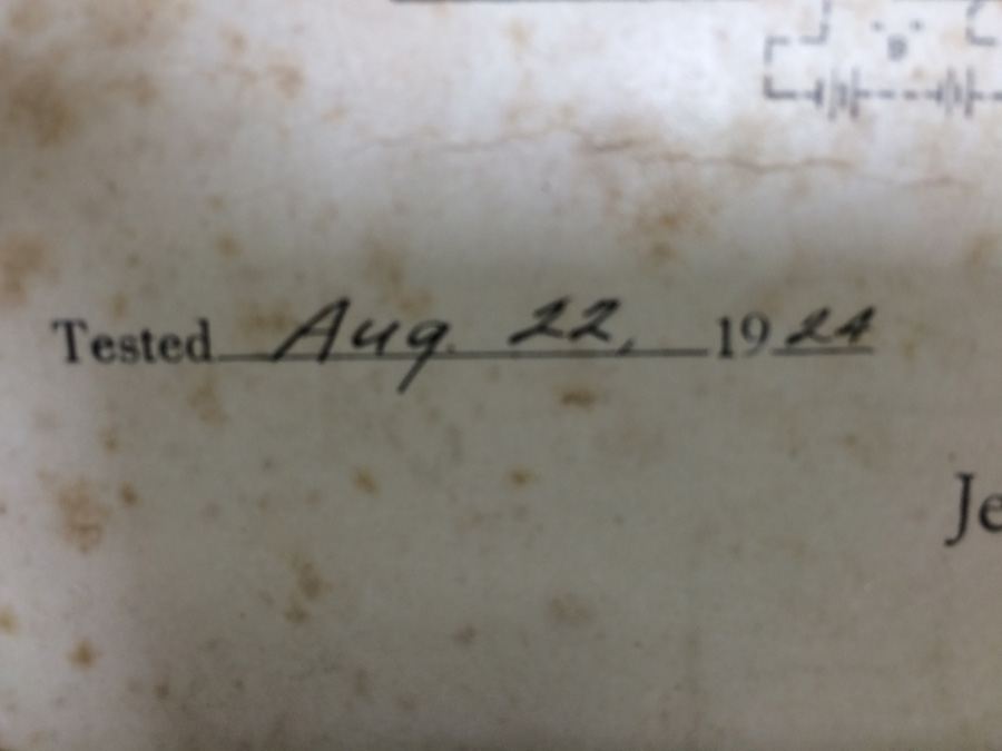 Vintage 1924 Jewell Electrical Instrument Co Tube Tester Radio Test Set [Photo 12]