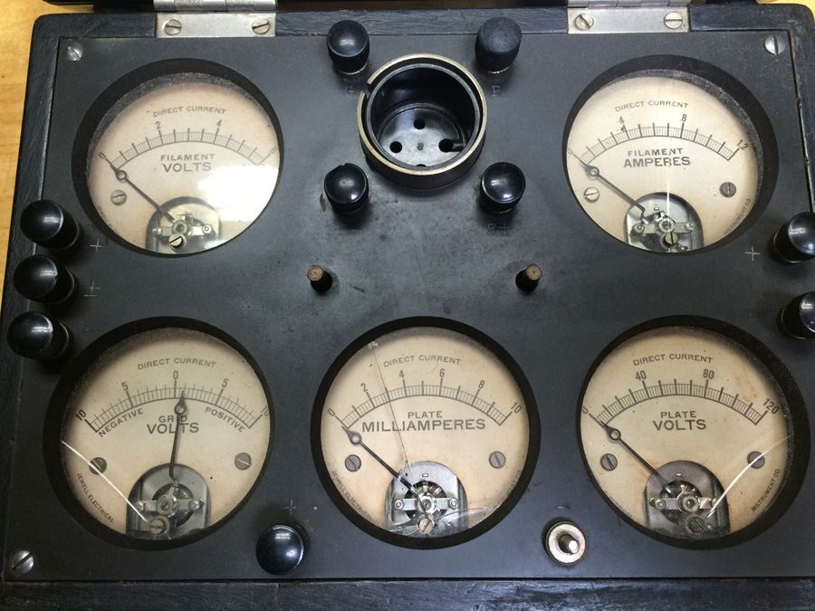 Vintage 1924 Jewell Electrical Instrument Co Tube Tester Radio Test Set [Photo 5]