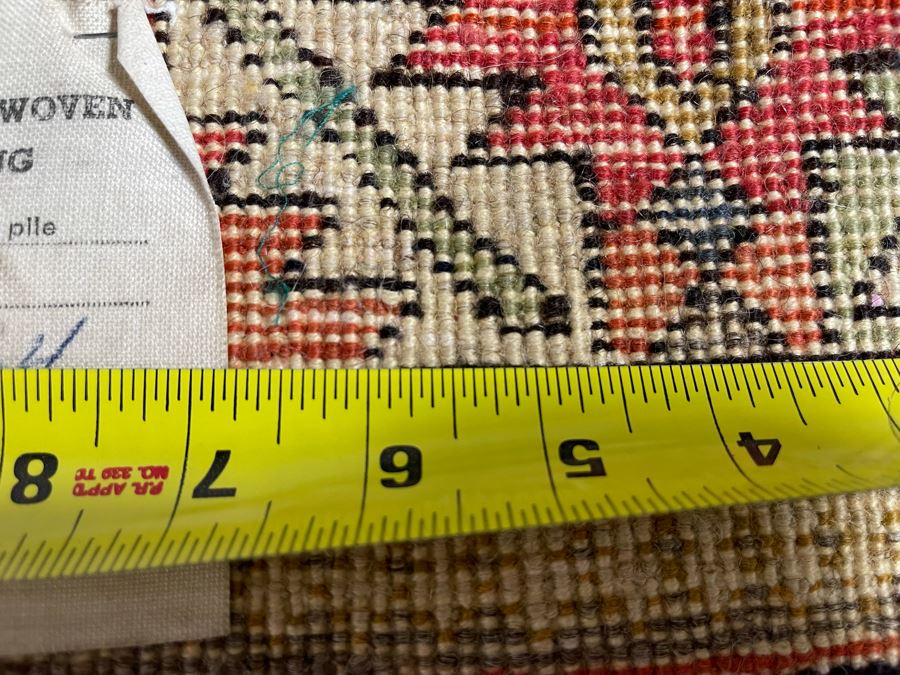 Vintage Hand Woven Wool Persian Rug From Iran 41 X 63 [Photo 14]