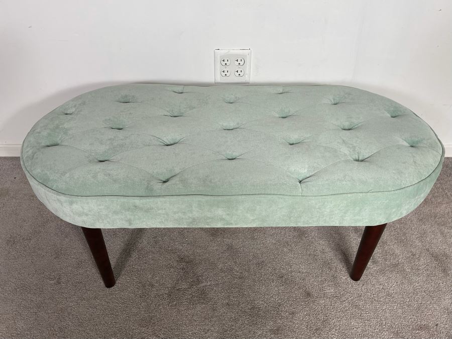 Elegance Tufted Bench 41W X 19D X 17H Retails $279 [Photo 2]