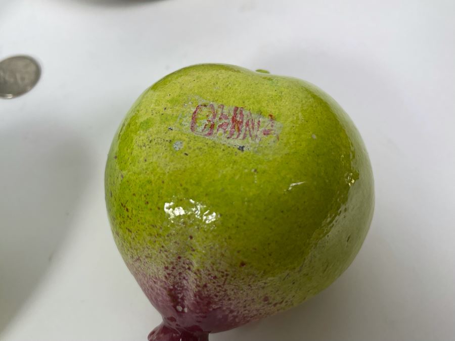 Set Of Four Chinese Decorative Fruit [Photo 8]