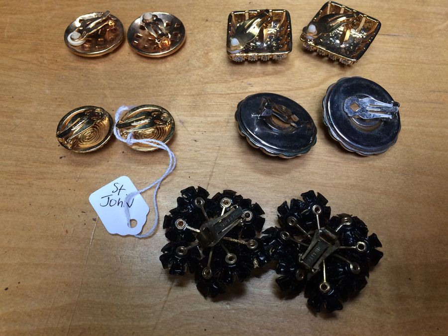 Costume Jewelry Clip On Earrings  [Photo 9]