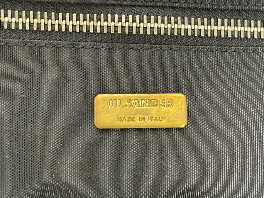 Jil Sander Tote Handbag Made In Italy 19W X 10D X 14H [Photo 6]