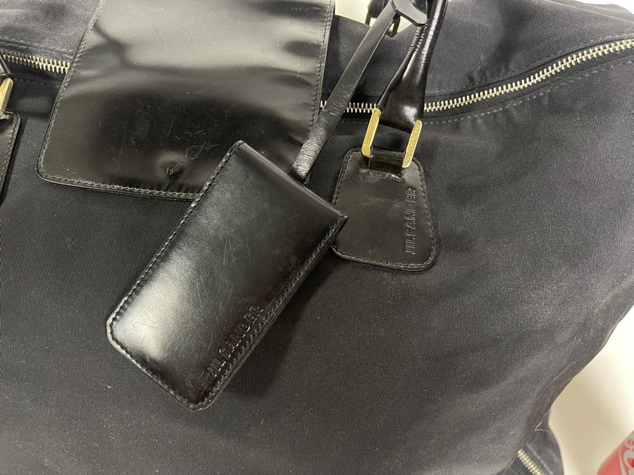 Jil Sander Tote Handbag Made In Italy 19W X 10D X 14H [Photo 3]