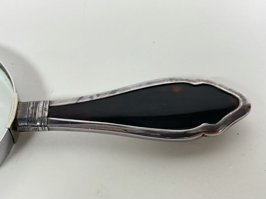 Sterling Silver Handle Magnifying Glass By Hilkinson 7L [Photo 3]