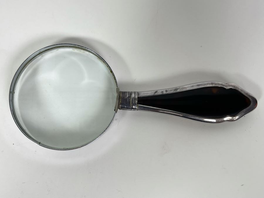 Sterling Silver Handle Magnifying Glass By Hilkinson 7L [Photo 2]