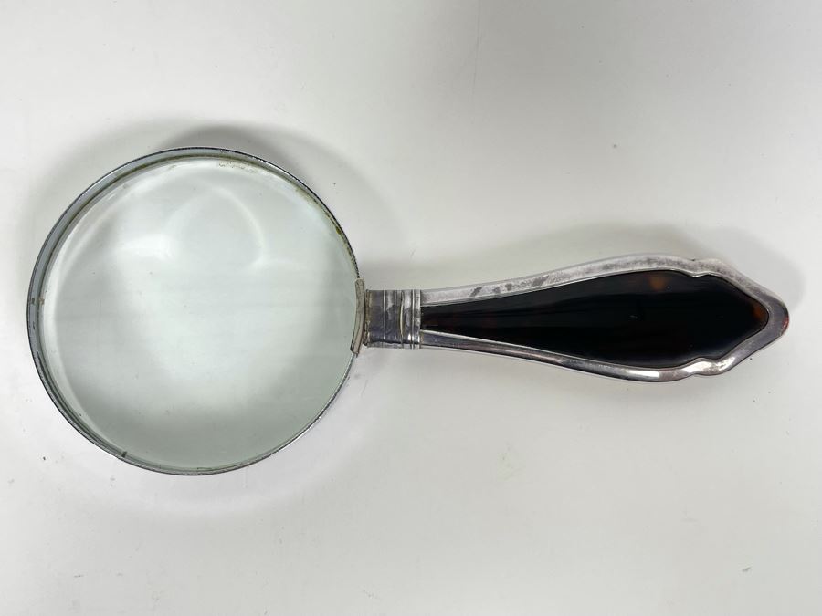 Sterling Silver Handle Magnifying Glass By Hilkinson 7L