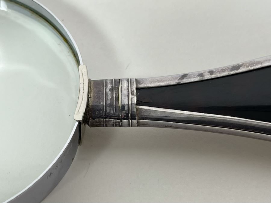 Sterling Silver Handle Magnifying Glass By Hilkinson 7L [Photo 4]