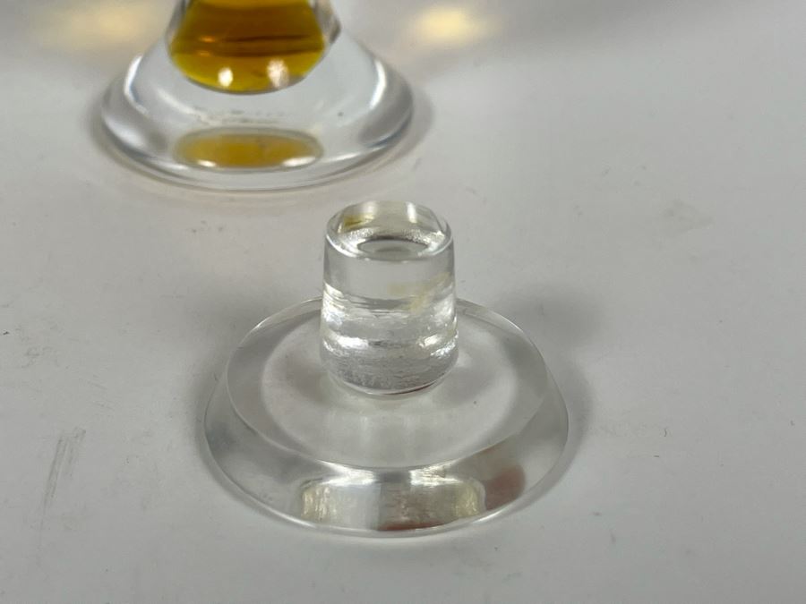 Signed Lalique Crystal France Perfume Bottle 6H [Photo 5]