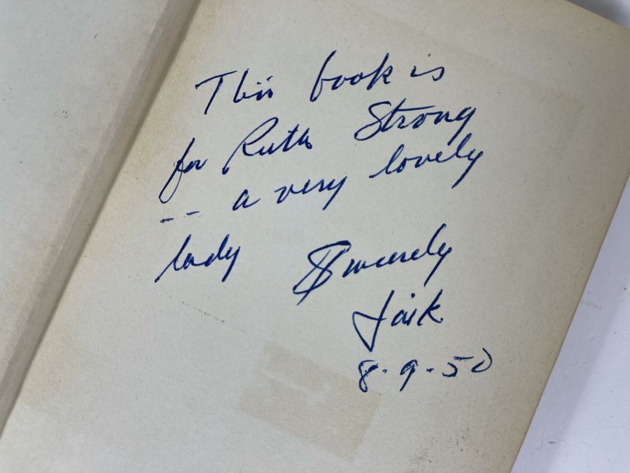 Signed Hardcover Book Hollywod Leg Man By Jaik Rosenstein [Photo 2]