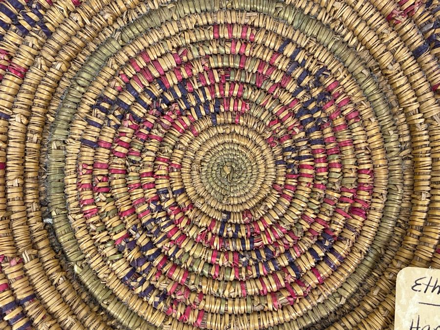 Vintage African Ethiopia Harai Tray 10.5R [Photo 7]