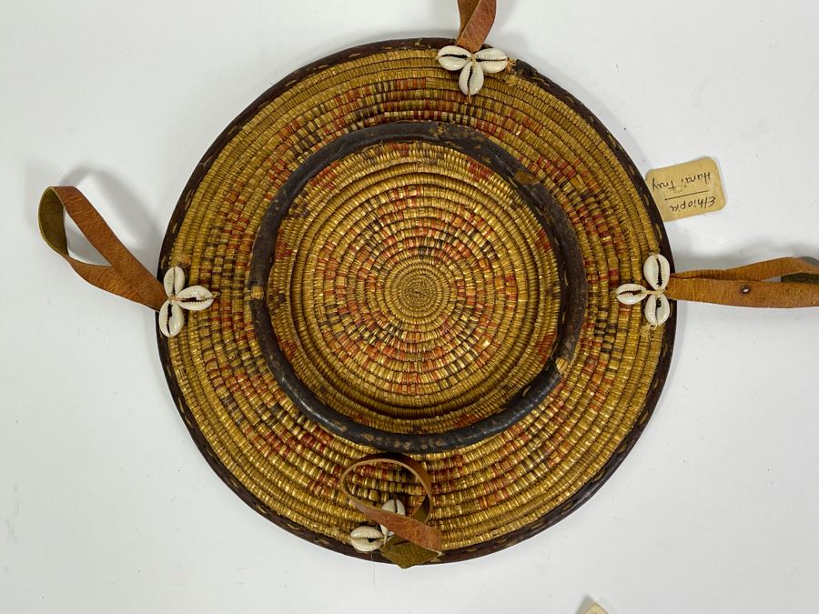 Vintage African Ethiopia Harai Tray 10.5R [Photo 9]
