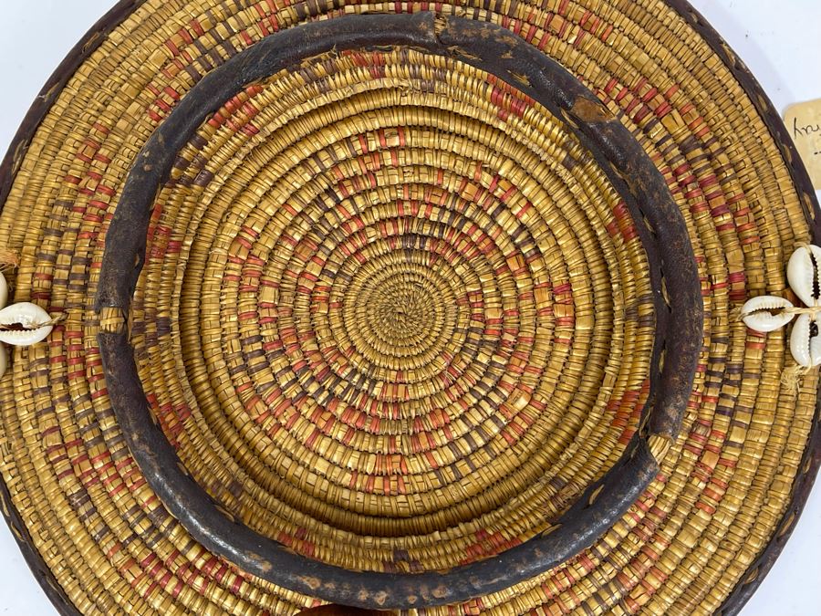 Vintage African Ethiopia Harai Tray 10.5R [Photo 10]