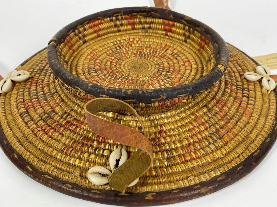 Vintage African Ethiopia Harai Tray 10.5R [Photo 2]