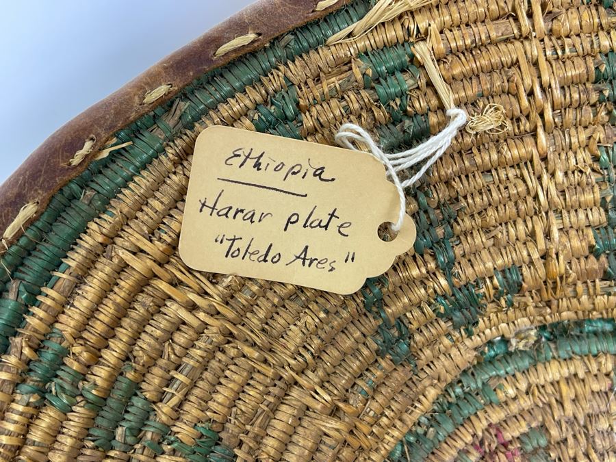 Vintage African Ethiopia Harai Plate Toledo Ares 10.5R [Photo 5]