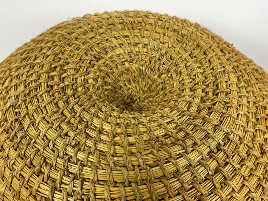 Vintage African Lesotho Basuto Grain Basket 15R X 6H [Photo 12]