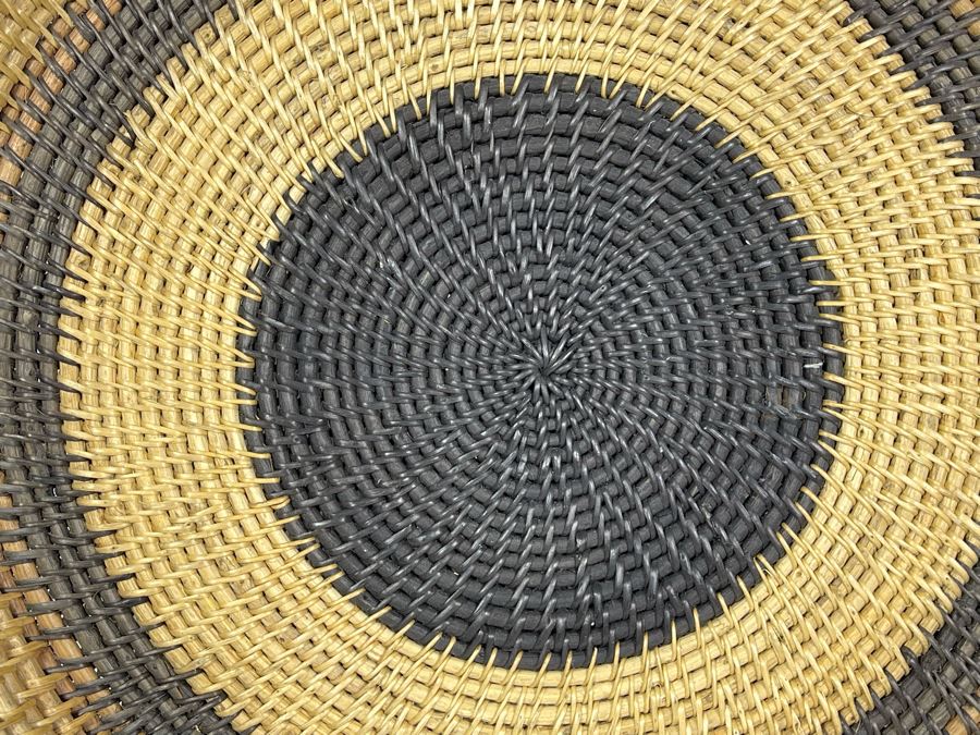 Vintage African Tray With Handles 16R [Photo 4]