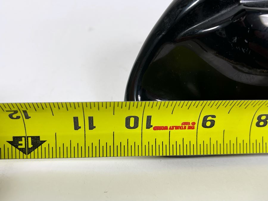 Baccarat France Signed Art Deco Style Black Crystal Panther 10.25L X 3H [Photo 16]