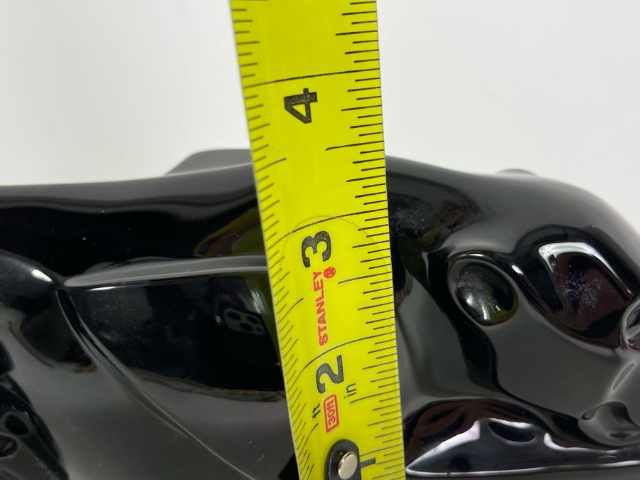 Baccarat France Signed Art Deco Style Black Crystal Panther 10.25L X 3H [Photo 17]