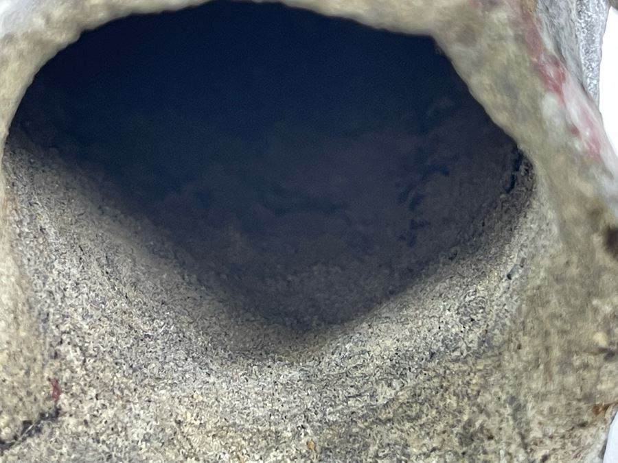 Old Chinese Buddha Head On Wooden Display Stand - Appears To Be Originally Gilded 7H (With Stand 9H) [Photo 25]