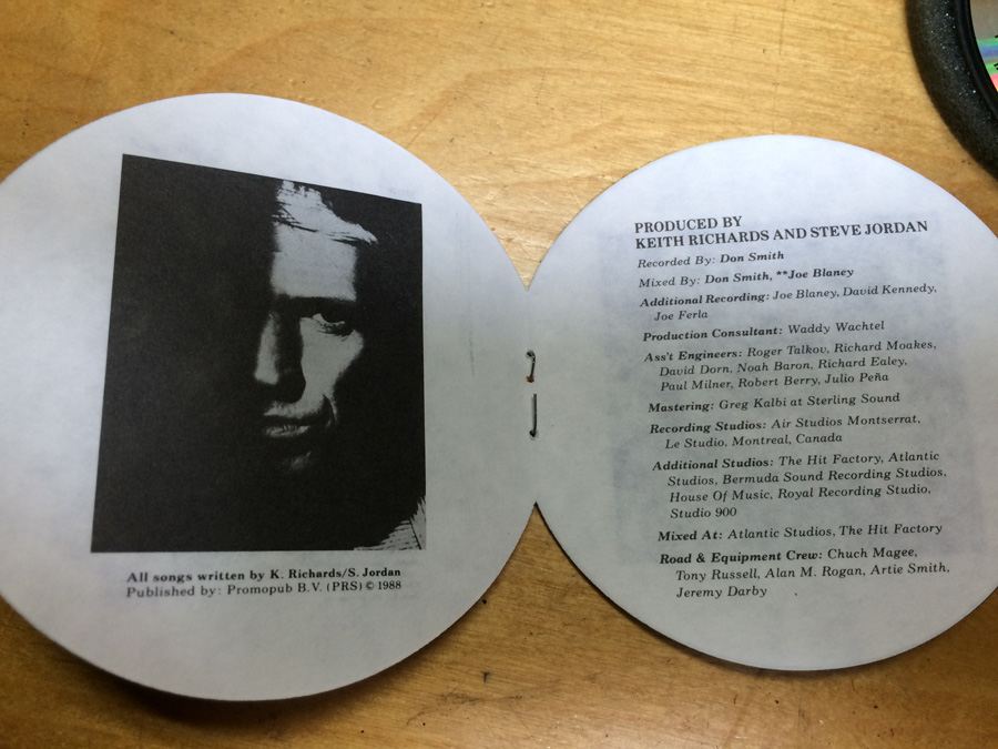 Keith Richards Talk is Cheap Limited Edition 3 Mini Cds [Photo 7]
