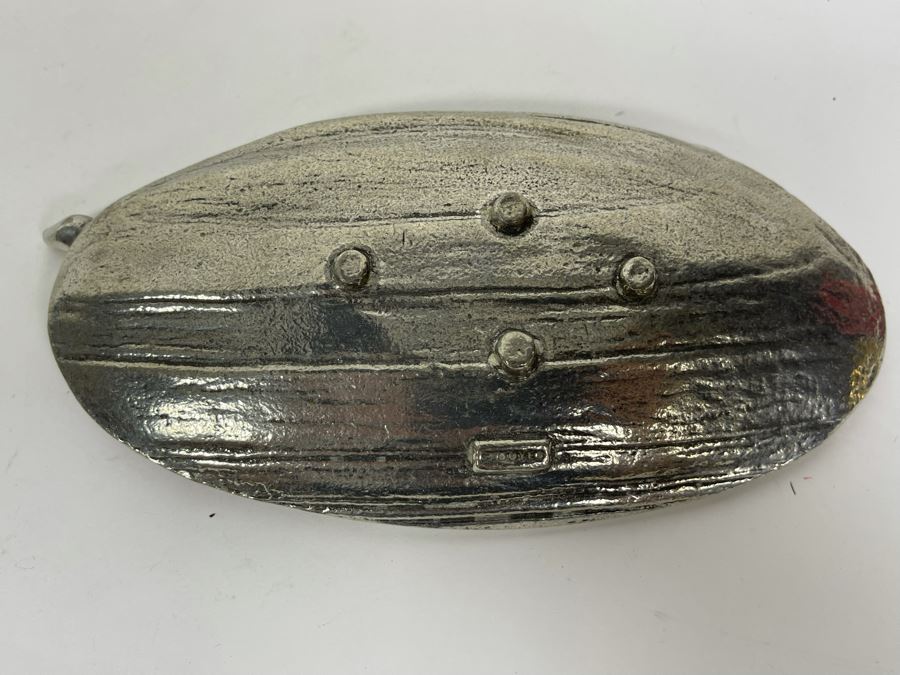 Signed Carrol Boyes Nude Woman Metal Trinket Dish Tray 6.5W X 3D [Photo 6]