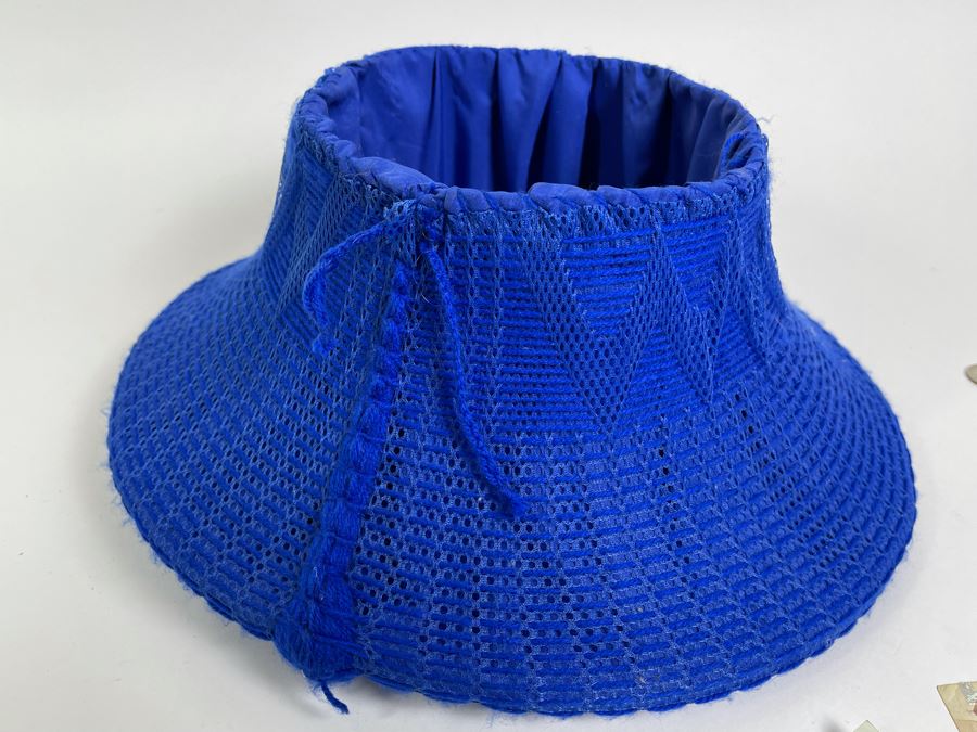 Large African Zulu Blue Hat 14.5R [Photo 6]