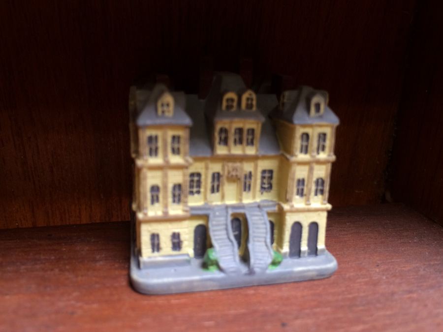 Huge Collection of Miniature Castles and Lighthouses plus Teak Display Case [Photo 21]